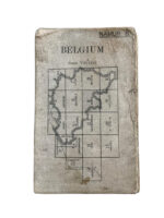 WW1 British Trench Map Belgium Namur 8