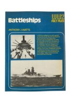 WW2 US British German Battleships WW2 Fact Files Used Softcover Reference Book