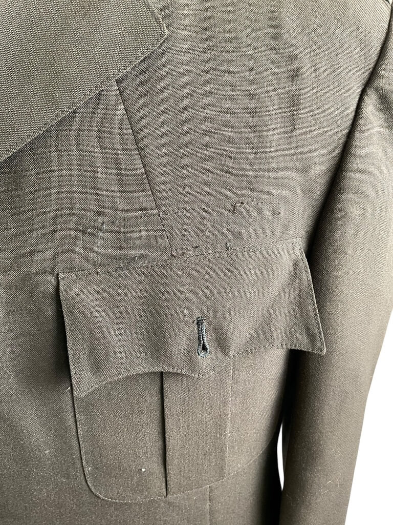 Royal Canadian Mounted Police RCMP Brown Tunic Jacket 42 Chest Dated 1981 Royal Canadian Mounted Police RCMP Brown Tunic Jacket 42 Chest Dated 1981