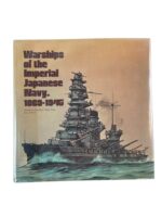 Warships of the Imperial Japanese Navy 1869 to 1945 Used Hardcover Reference Book