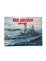 WW2 US USN Navy USS Arizona Ship's Data Photographic History Used Softcover Reference Book