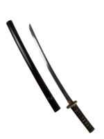 Japanese Wakizashi Short Sword With Scabbard Double Signed NO PAPERS Japanese Wakizashi Short Sword With Scabbard Double Signed NO PAPERS