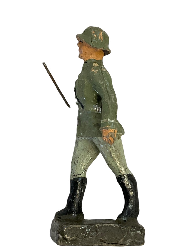 WW2 German Army Heer Marching Elastolin Toy Soldier With Sword WW2 German Army Heer Marching Elastolin Toy Soldier With Sword