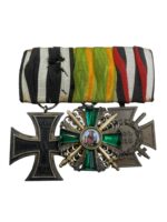 WW1 Imperial German Baden Medal Group With Order of the Zahringer