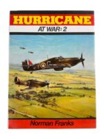 WW2 British RAF Hurricane At War : 2 Used Hardcover Reference Book
