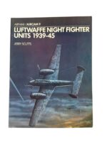 WW2 German Luftwaffe Night Fighter Units 1939 to 45 Osprey Airware/Aircam No 9 Used Softcover Reference Book