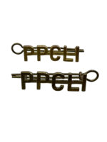 Princess Patricia's Canadian Light Infantry Shoulder Titles Insignia Pair Princess Patricia's Canadian Light Infantry Shoulder Titles Insignia Pair