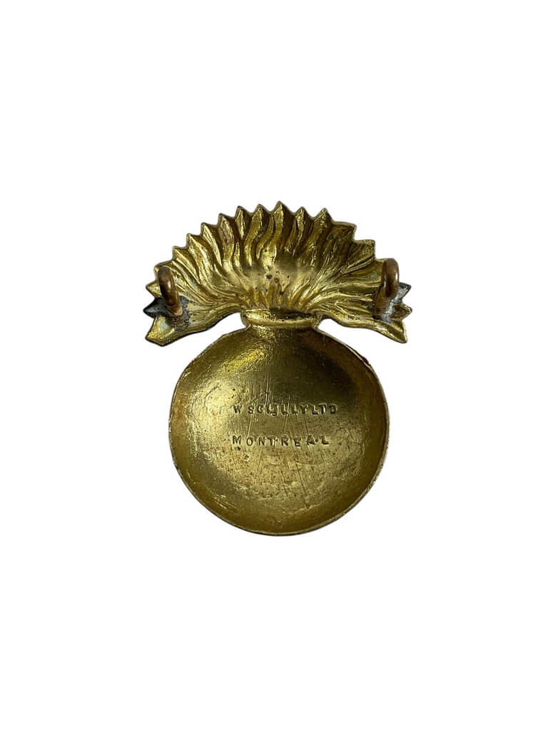 WW2 Canadian Princess Louise Fusiliers Cap Badge WW2 Canadian Princess Louise Fusiliers Cap Badge