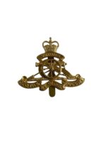 Royal Canadian Artillery RCA Peak Cap Badge