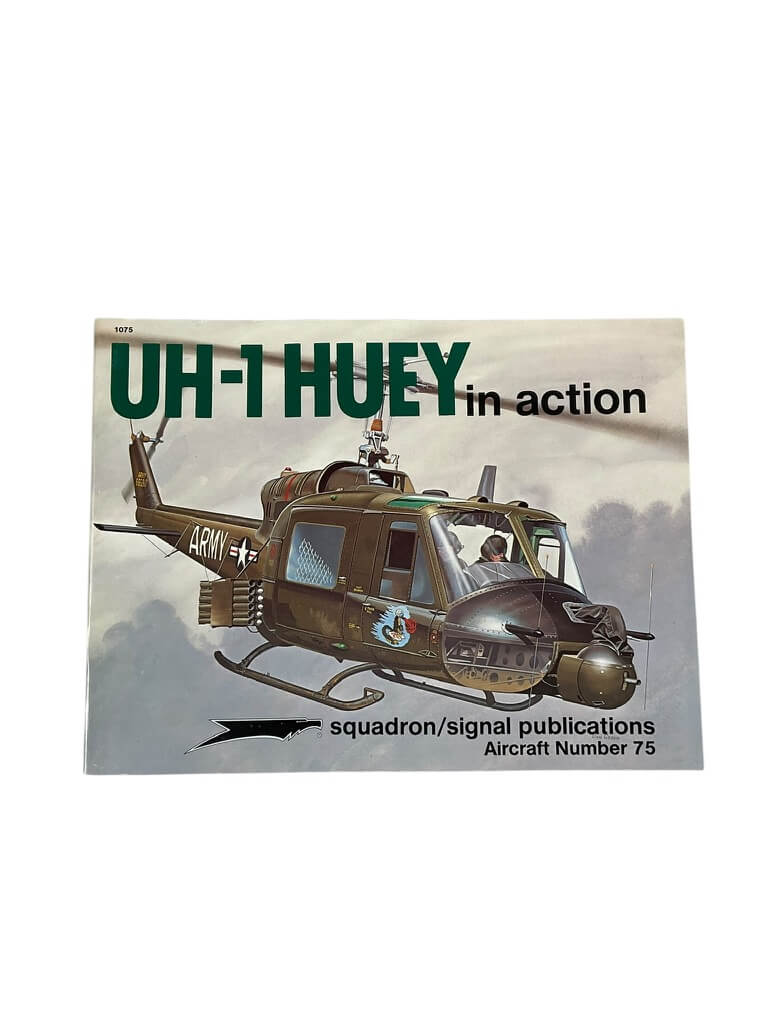 US USAF UH-1 Huey In Action Squadron Signal Aircraft No 75 Used Softcover Reference Book US USAF UH-1 Huey In Action Squadron Signal Aircraft No 75 Used Softcover Reference Book
