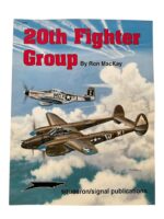 WW2 US USAAF 20th Fighter Group Squadron Signal Issue No 6176 Used Softcover Reference Book