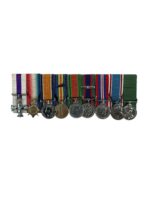 WW2 WW1 Canadian Miniature Medal Group X 9 Military Cross