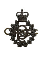 Royal Canadian Dental Corps Officers Bronze Collar Insignia Single