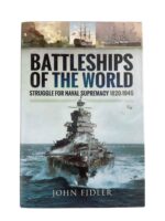 US British German Japanese Battleships of the World Struggle for Naval Supremacy Used Hardcover Reference Book