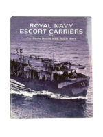 WW2 British RN Royal Navy Escort Carriers Used Hardcover Reference Book