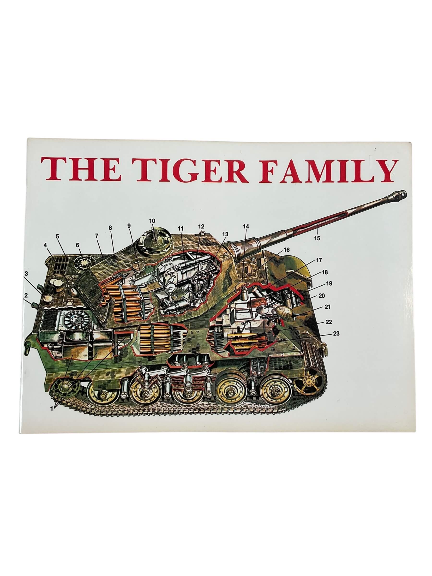 WW2 German The Tiger Family Schiffer Used Softcover Reference Book WW2 German The Tiger Family Schiffer Used Softcover Reference Book