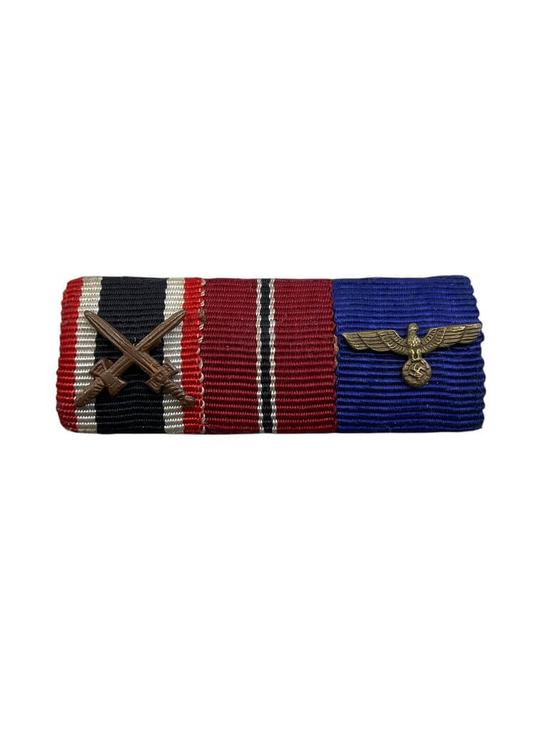 WW2 German Ribbon Bar X 3 WW2 German Ribbon Bar X 3