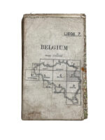 WW1 British Trench Map Belgium Liege 7