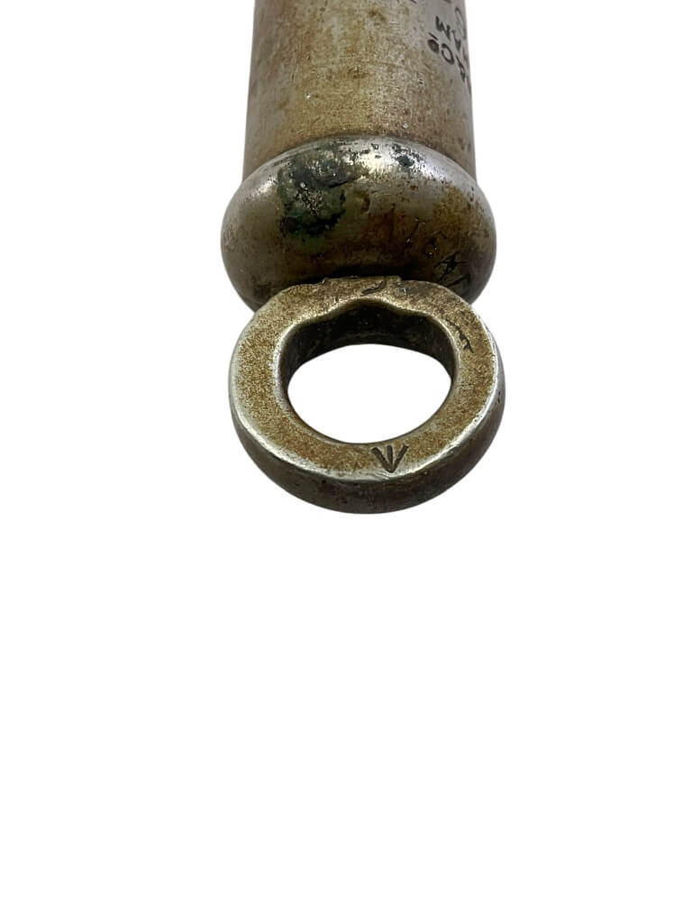 WW1 British BEF Whistle 1916 Dated Broad Arrowed WW1 British BEF Whistle 1916 Dated Broad Arrowed