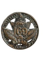 WW1 Canadian CEF 169th Battalion Toronto Cap Badge