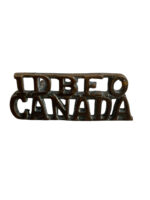 WW1 Canadian CEF IDBEO Canada Collar Insignia Single
