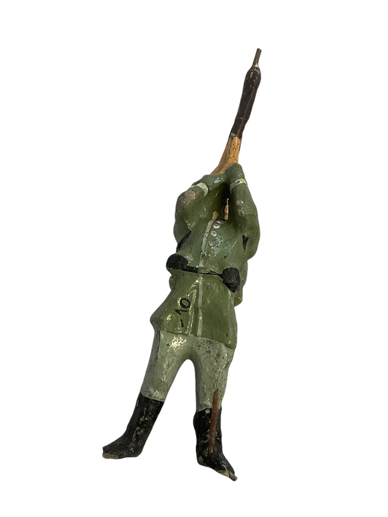 WW2 German Army Heer Rifleman Prone Shooting Elastolin Toy Soldier 2 WW2 German Army Heer Rifleman Prone Shooting Elastolin Toy Soldier 2