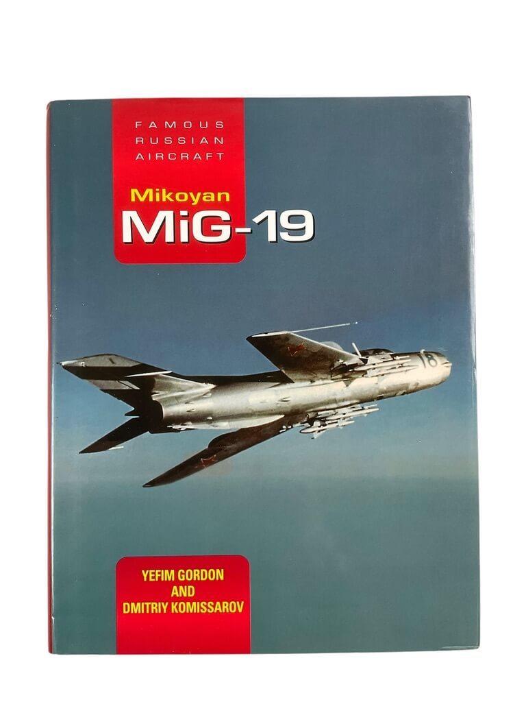 Russian Soviet Famous Russian Aircraft Mikoyan MiG-19 Used Hardcover Reference Book Russian Soviet Famous Russian Aircraft Mikoyan MiG-19 Used Hardcover Reference Book