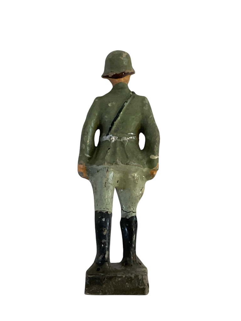 WW2 German Army Heer Marching Elastolin Toy Soldier With Sword WW2 German Army Heer Marching Elastolin Toy Soldier With Sword
