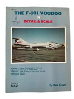 US USAF The F-101 Voodoo in Detail and Scale Series 3 No 2 Used Softcover Reference Book