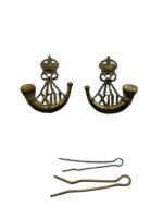 WW2 Canadian Royal Hamilton Light Infantry Collars Insignia Pair