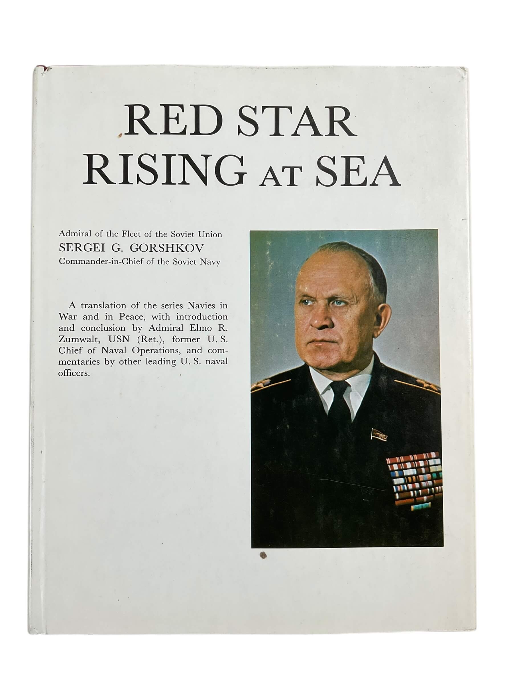 Russian Soviet Red Star Rising at Sea Used Hardcover Reference Book Russian Soviet Red Star Rising at Sea Used Hardcover Reference Book