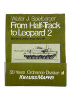 WW2 German From Half-Track to Leopard 2 50 Years Ordnance Division at Krauss Maffei Used Hardcover Reference Book