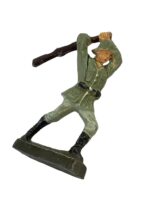 WW2 German Army Heer Rifleman Elastolin Toy Soldier WW2 German Army Heer Rifleman Elastolin Toy Soldier