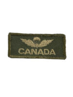 Canadian Airborne Regiment CANADA Shoulder Title Insignia Single Canadian Airborne Regiment CANADA Shoulder Title Insignia Single