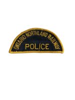 Canadian Ontario Northland Railway Police Patch Canadian Ontario Northland Railway Police Patch