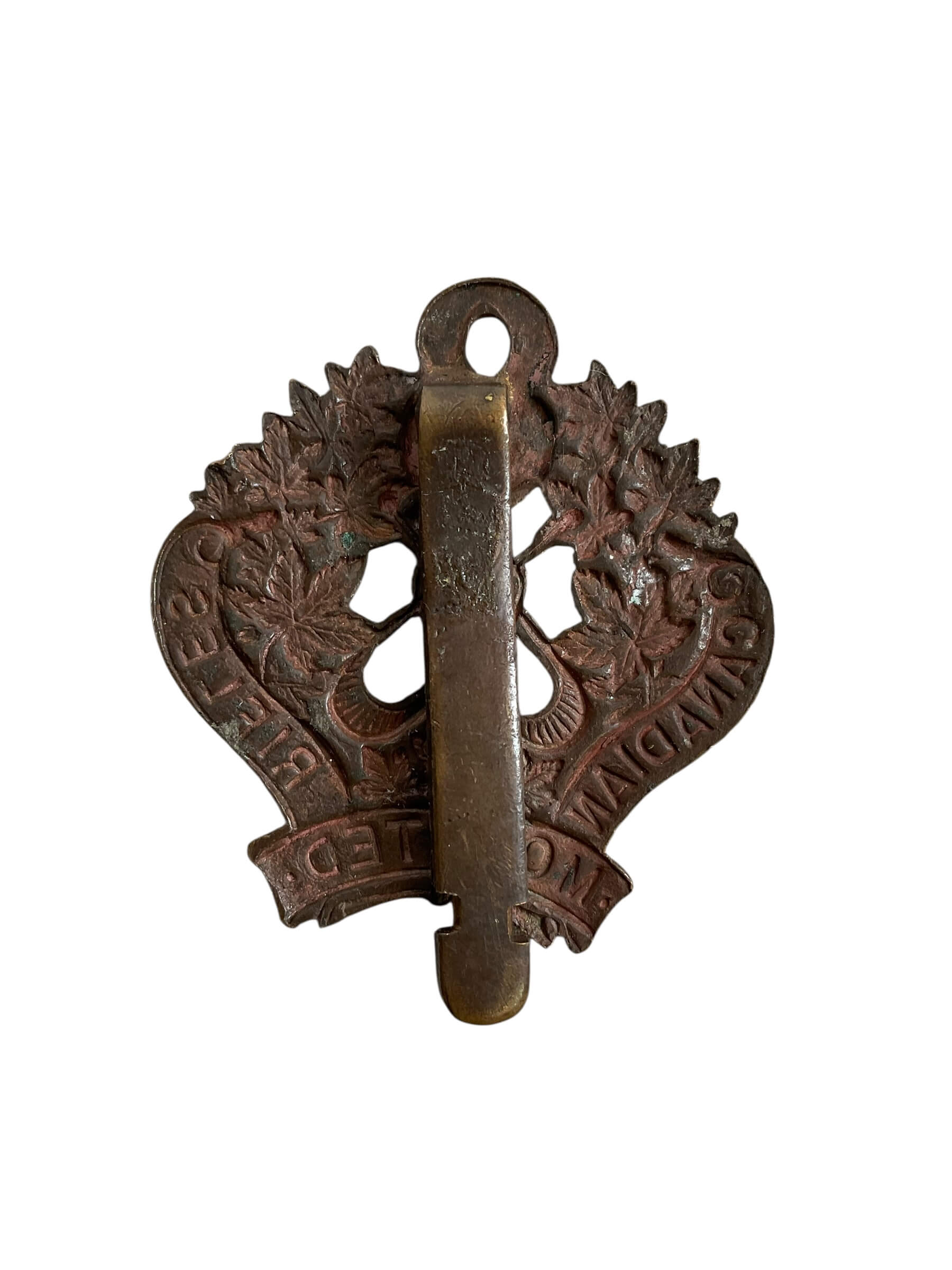 WW1 Canadian CEF 8th Battalion Canadian Mounted Rifles Cap Badge WW1 Canadian CEF 8th Battalion Canadian Mounted Rifles Cap Badge