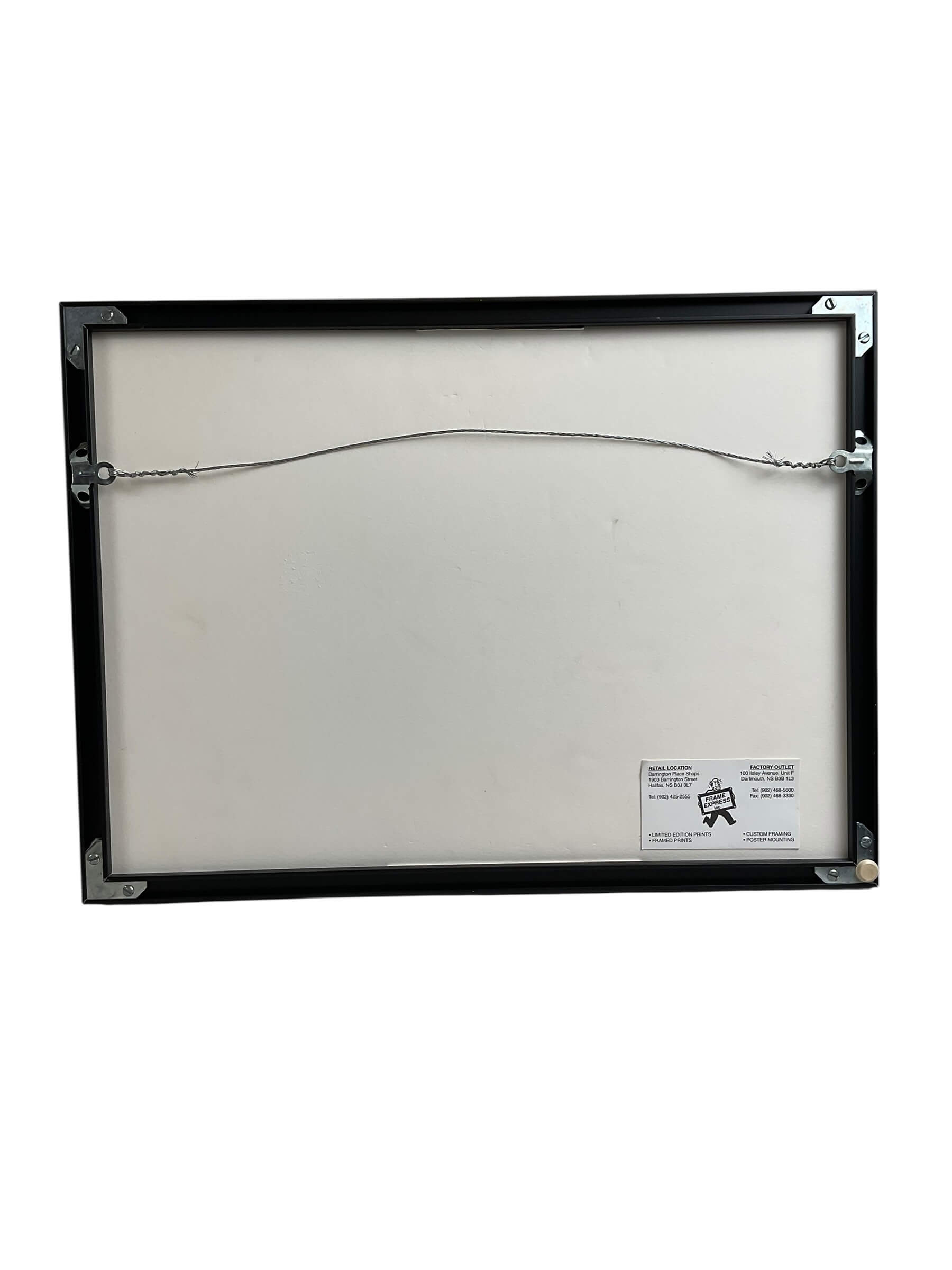 Canadian Officers Commission New Brunswick Militia 1824 Framed Canadian Officers Commission New Brunswick Militia 1824 Framed