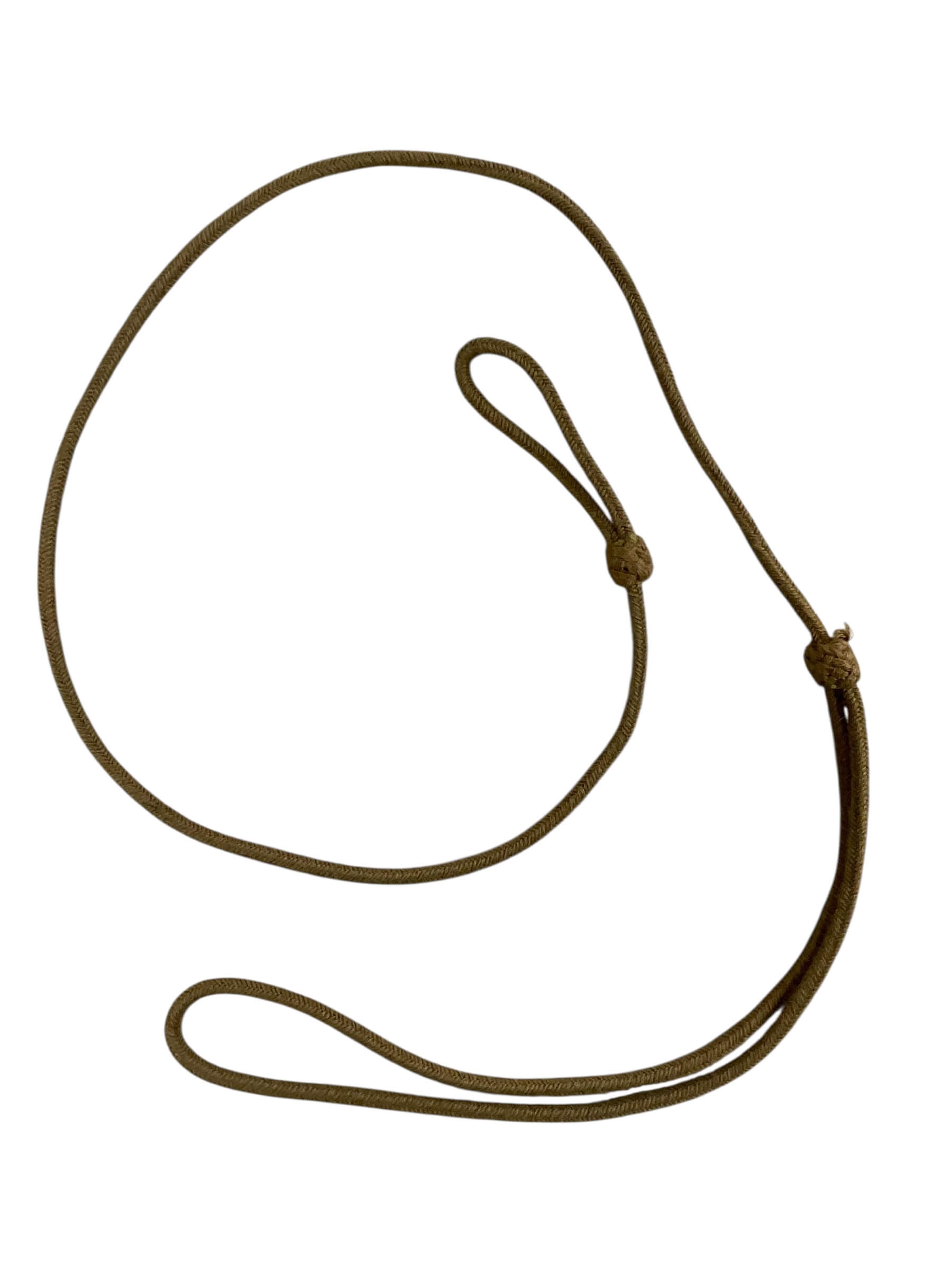 WW2 Canadian Army Khaki Pistol Lanyard WW2 Canadian Army Khaki Pistol Lanyard