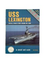 US USN Navy USS Lexington Detail and Scale First Vol on a Ship Vol 29 Used Softcover Reference Book