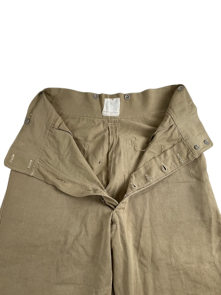 WW2 British Tropical Trousers Pants Waist 34 Inches Inseam 30 Inches WW2 British Tropical Trousers Pants Waist 34 Inches Inseam 30 Inches