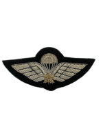 Canadian Airborne Mess Dress Gold Leaf Bullion Wire Jump Wing Canadian Airborne Mess Dress Gold Leaf Bullion Wire Jump Wing