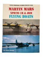 WW2 US USN Navy Martin Mars XPB2M-1R and JRM Flying Boats Naval Fighters No 29 Used Softcover Reference Book