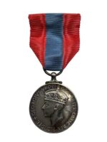 WW2 British Imperial Service Full Size Medal Named to Joseph Nichol