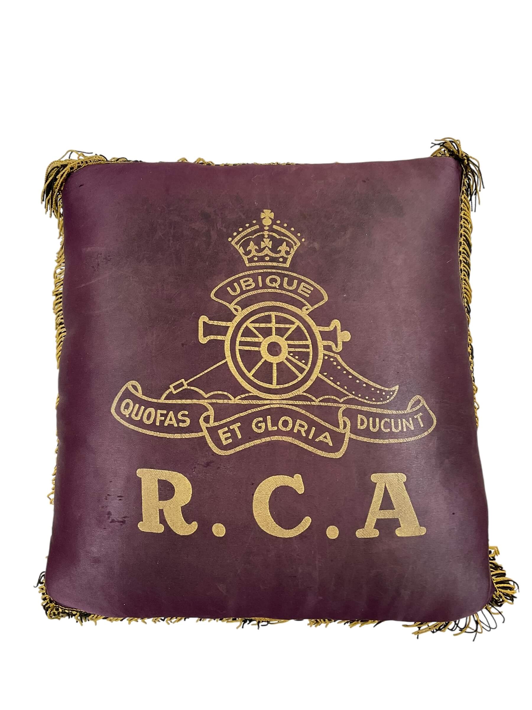 WW2 Royal Canadian Artillery Pillowcase Home Front WW2 Royal Canadian Artillery Pillowcase Home Front