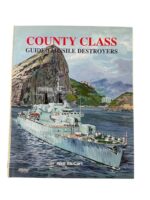 British RN Navy County Class Guided Missile Destroyers Used Hardcover Reference Book