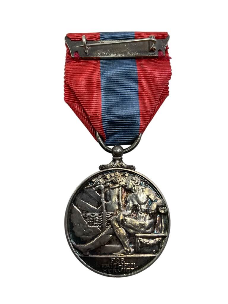 WW2 British Imperial Service Full Size Medal Named to Joseph Nichol WW2 British Imperial Service Full Size Medal Named to Joseph Nichol