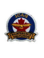 1st Canadian Air Group Maintenance Squadron Crest Patch Vintage 1st Canadian Air Group Maintenance Squadron Crest Patch Vintage