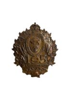 WW1 Canadian CEF 195th Battalion Saskatchewan Cap Badge