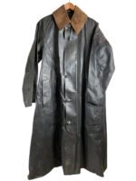 WW2 Canadian Navy Black Slicker Rain Jacket