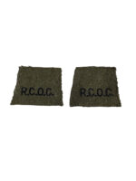 WW2 Royal Canadian Ordnance Corps RCOC Battledress Slip-Ons Pair